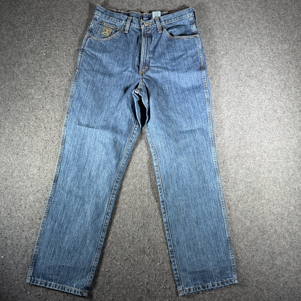 Cinch Green Label Mens Relaxed Fit Straight Leg Jeans Blue 33x30 MB90530002